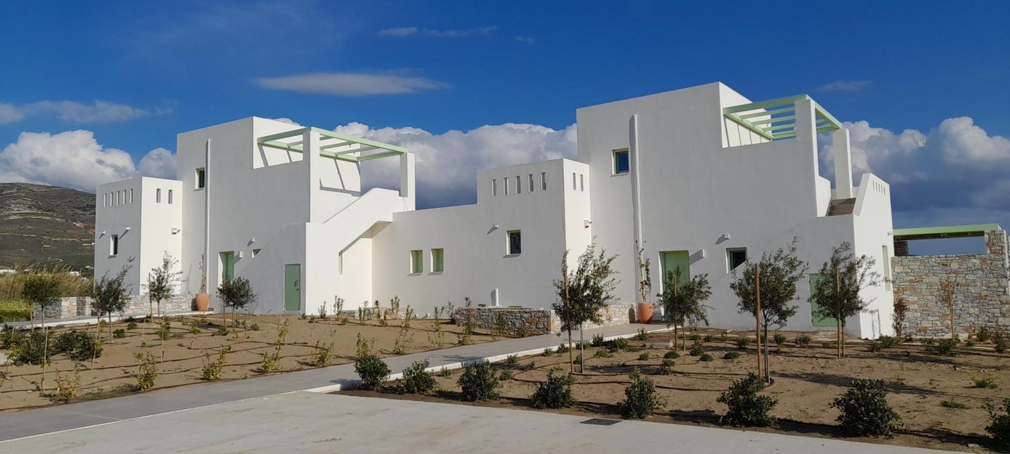 Plioni Villas & Suites Mikri Vigla Bagian luar foto