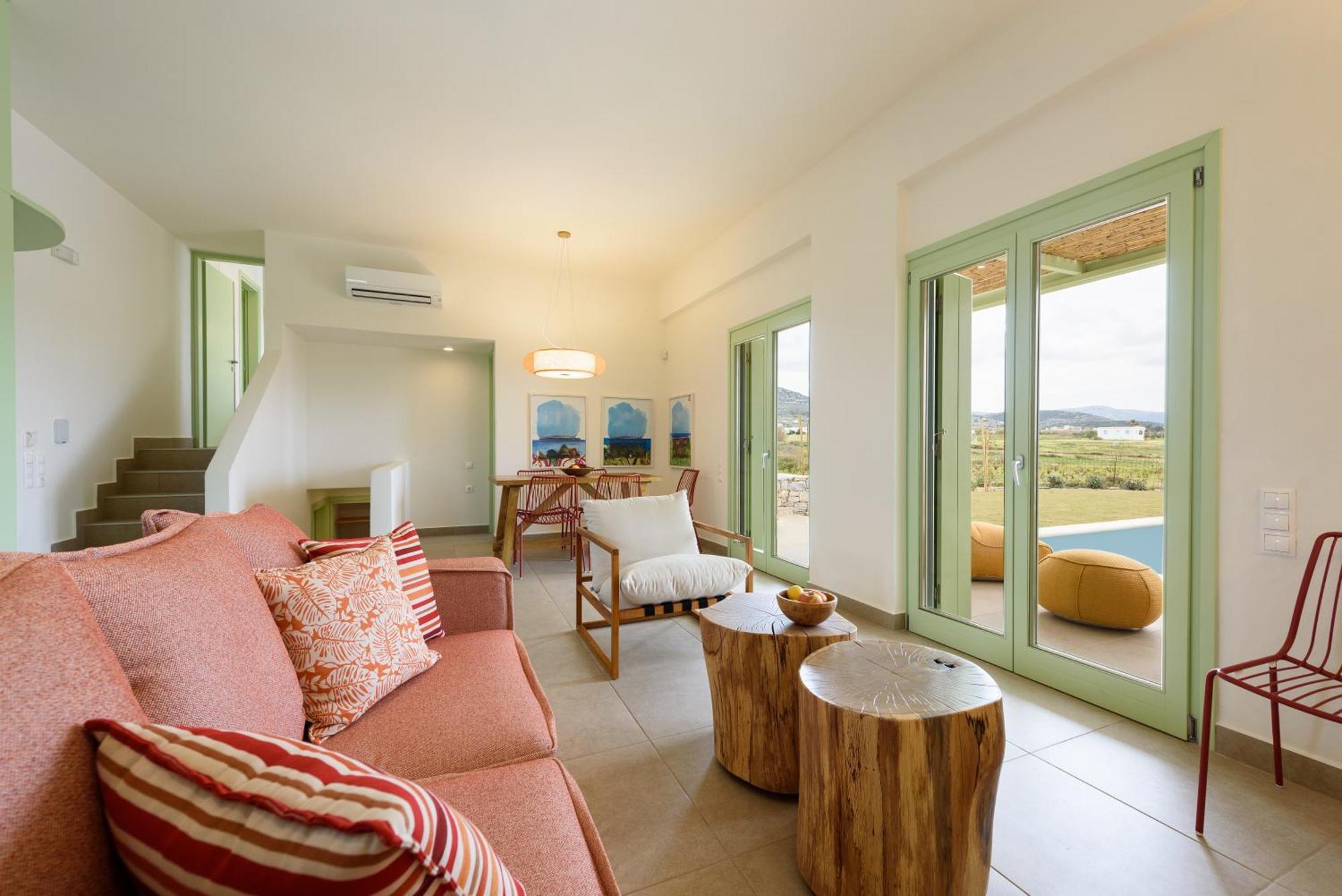 Plioni Villas & Suites Mikri Vigla Bagian luar foto