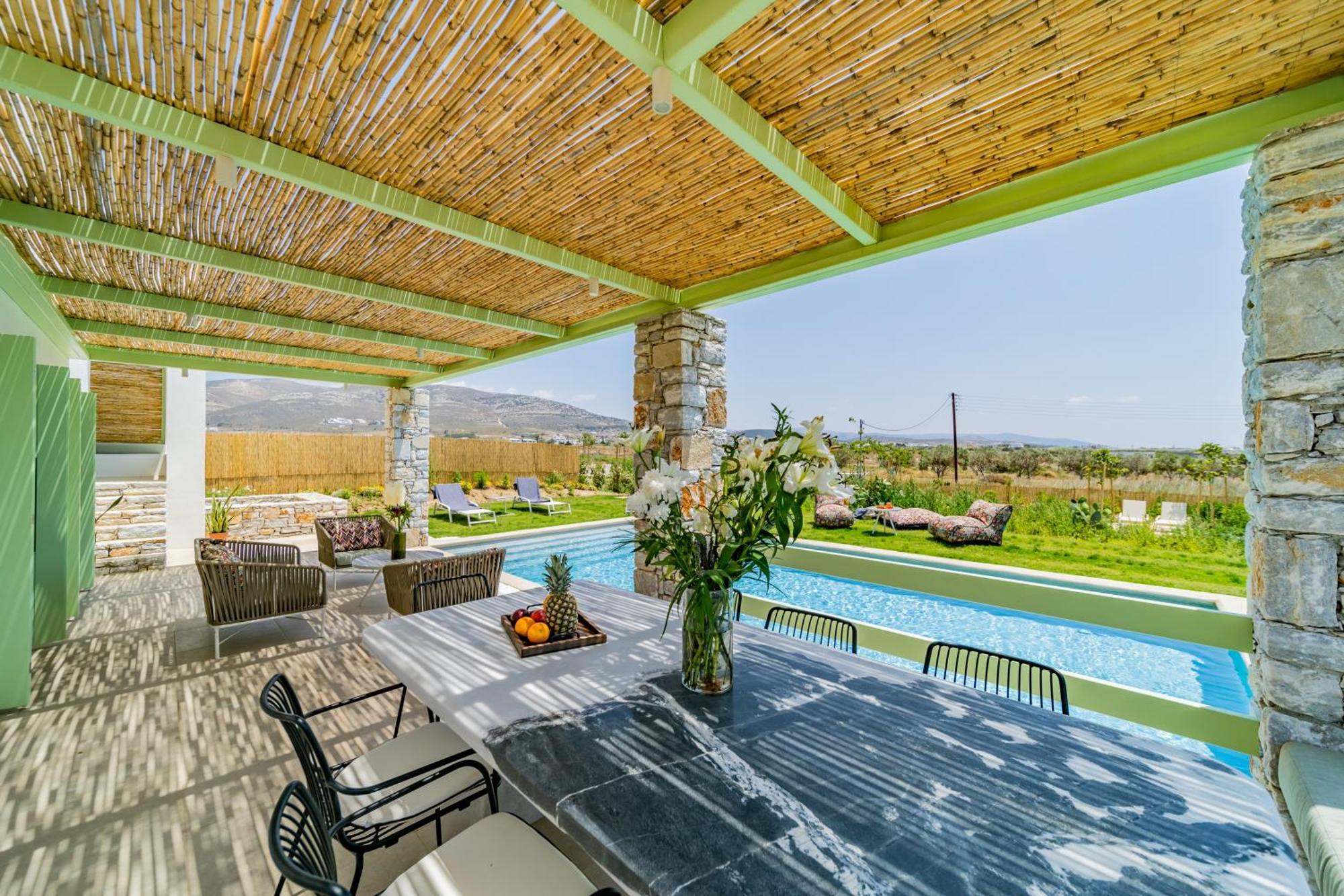 Plioni Villas & Suites Mikri Vigla Bagian luar foto