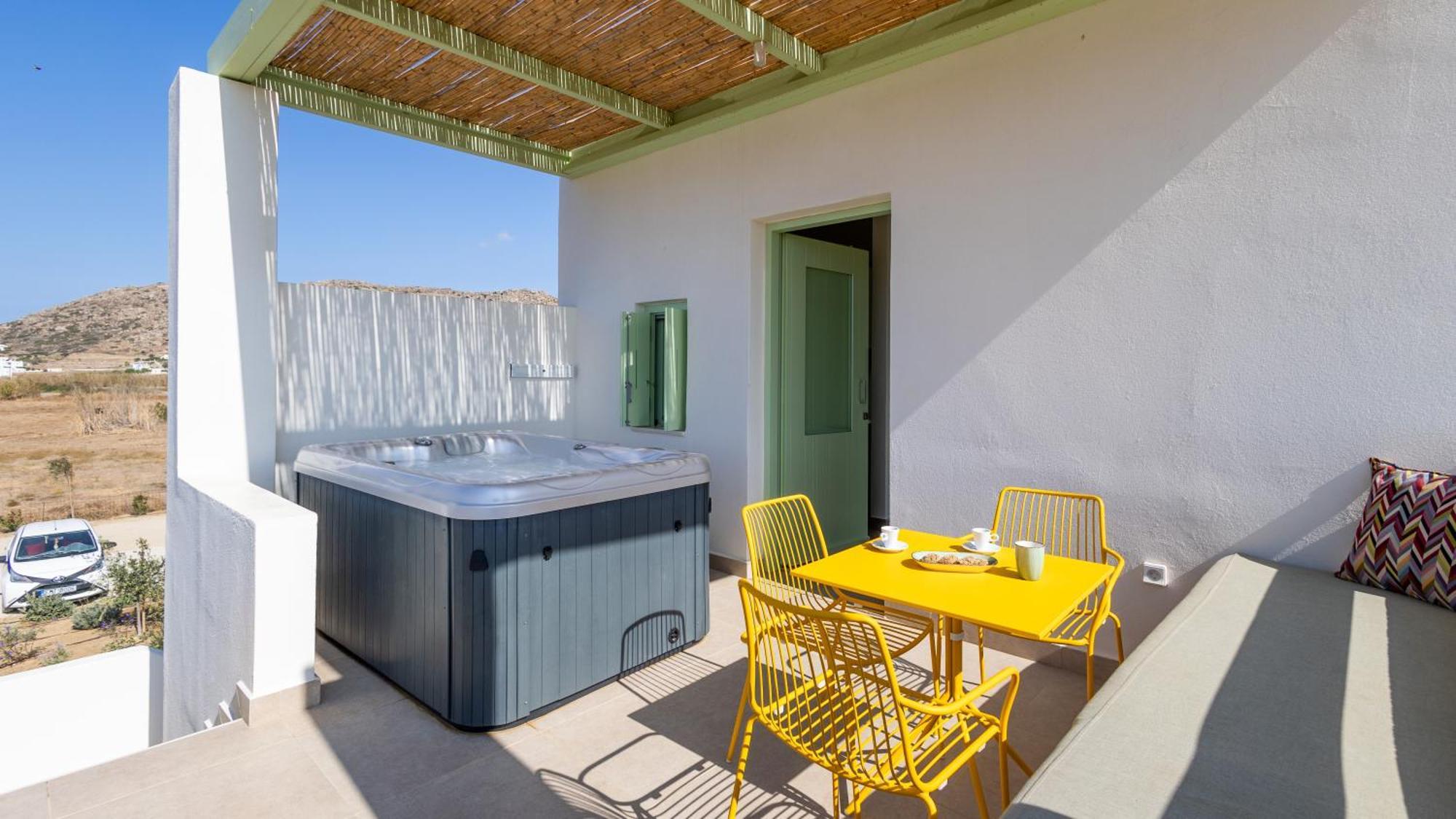 Plioni Villas & Suites Mikri Vigla Bagian luar foto