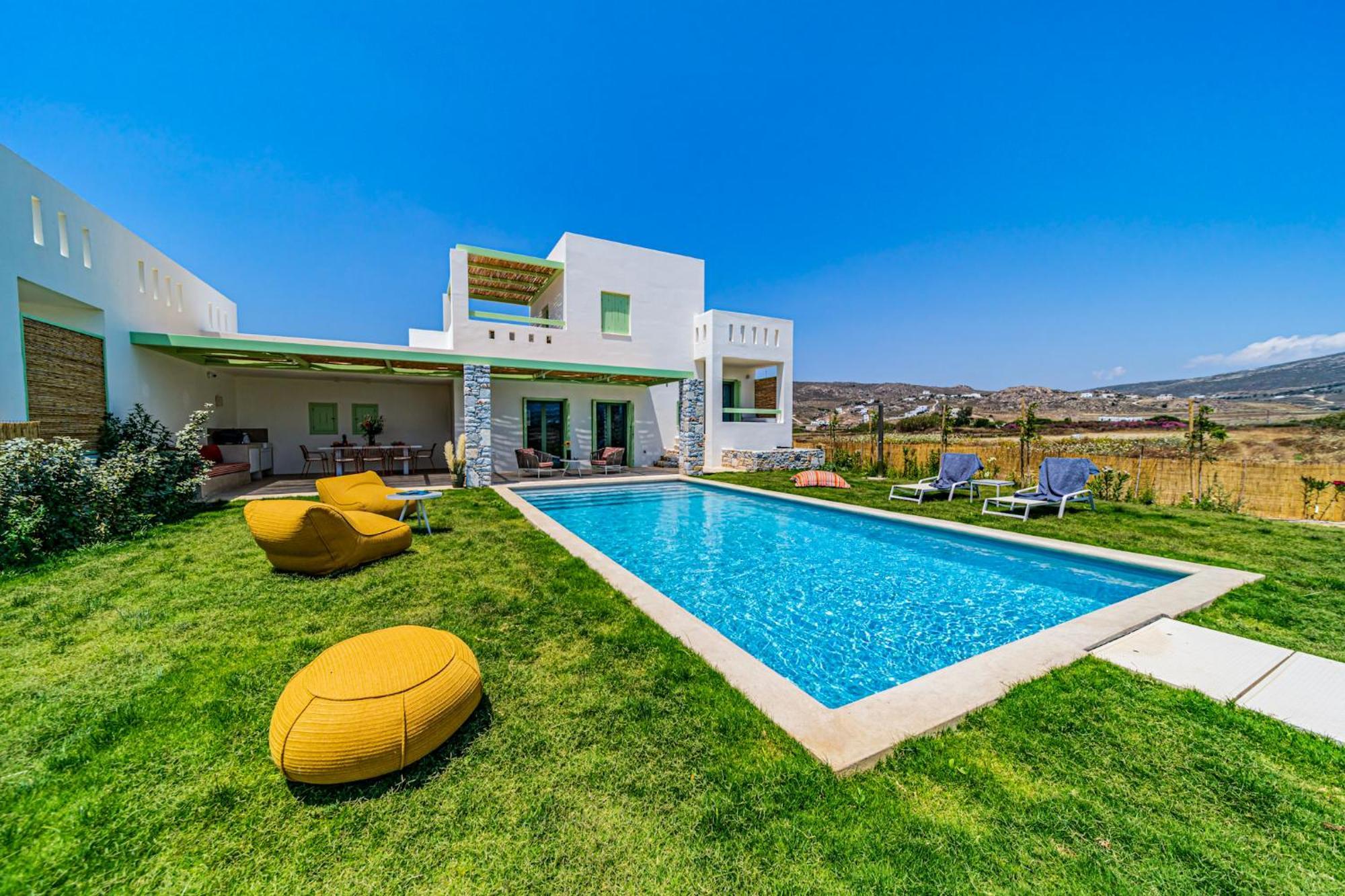 Plioni Villas & Suites Mikri Vigla Bagian luar foto