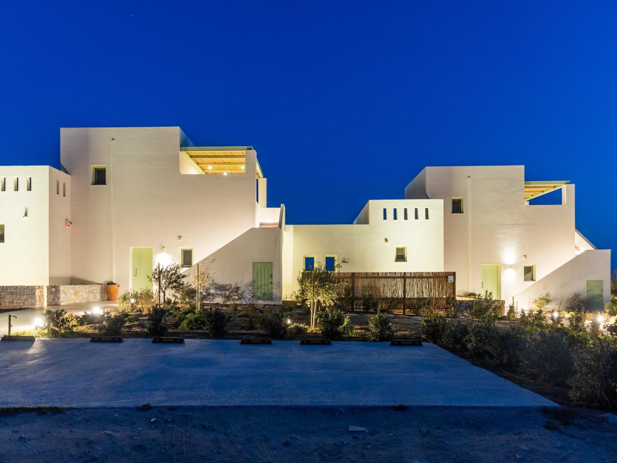 Plioni Villas & Suites Mikri Vigla Bagian luar foto