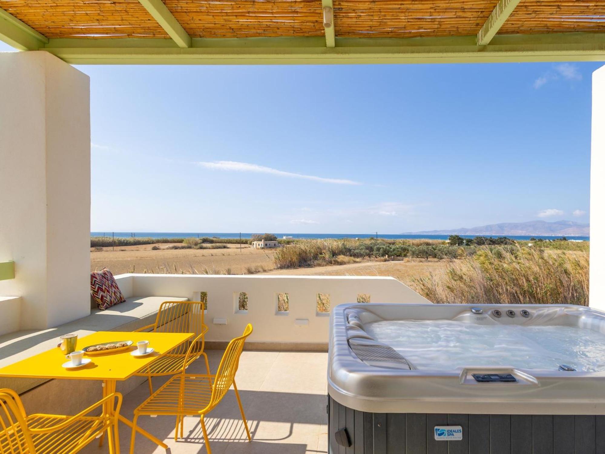 Plioni Villas & Suites Mikri Vigla Bagian luar foto